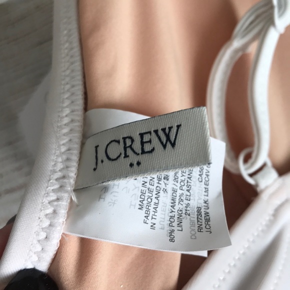 🆕 J. Crew Ruffle Bikini Top - Picture 3 of 4